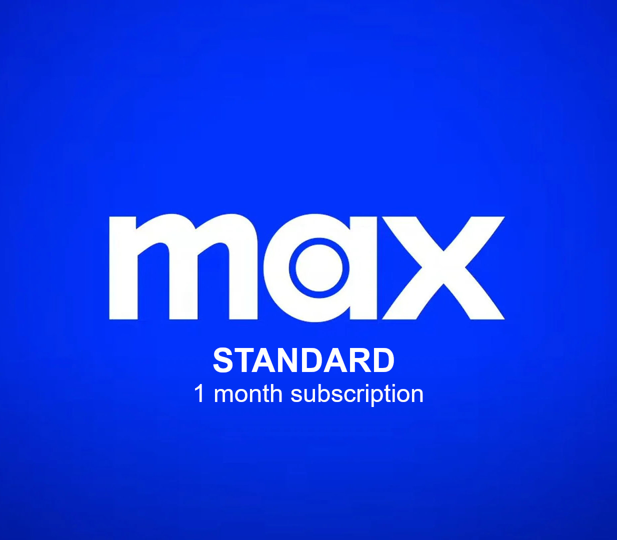 HBO Max Standard 1 мес. подписка Аккаунт