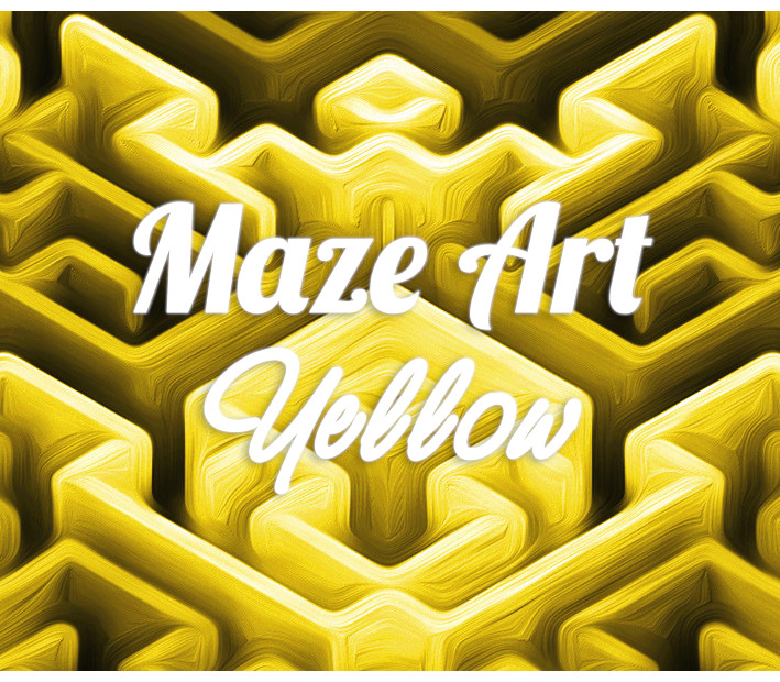 Maze Art: Yellow PC Steam Ключ