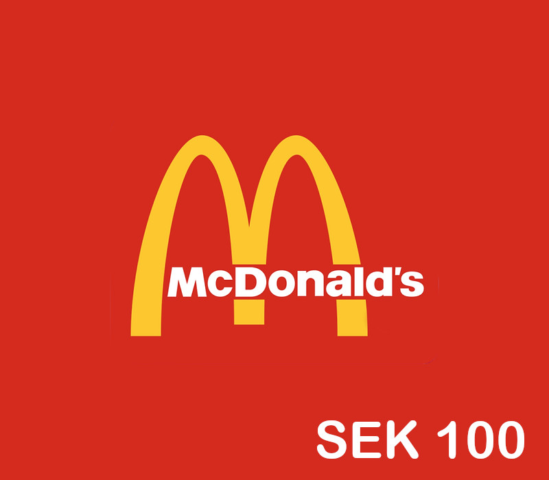 Mcdonalds SEK 100 Подарочная карта SE