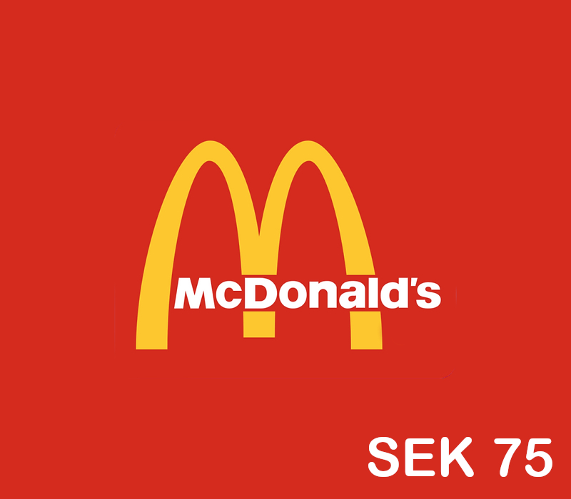 Mcdonalds SEK 750 Подарочная карта SE