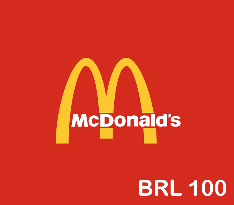 Mcdonalds BRL 100 Подарочная карта BR