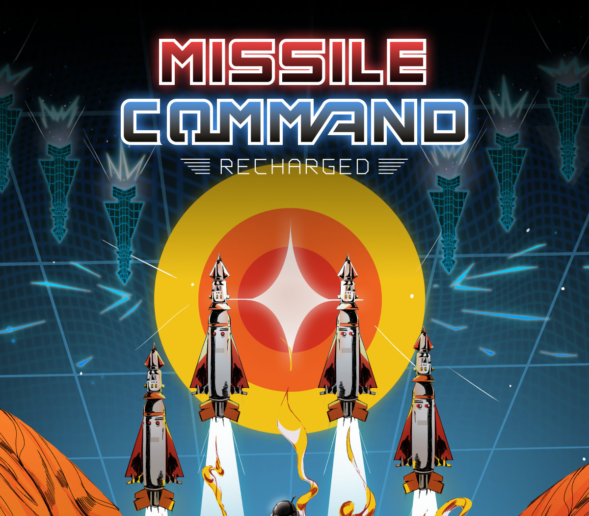 Missile Command: Recharged (2022) PC Steam Ключ