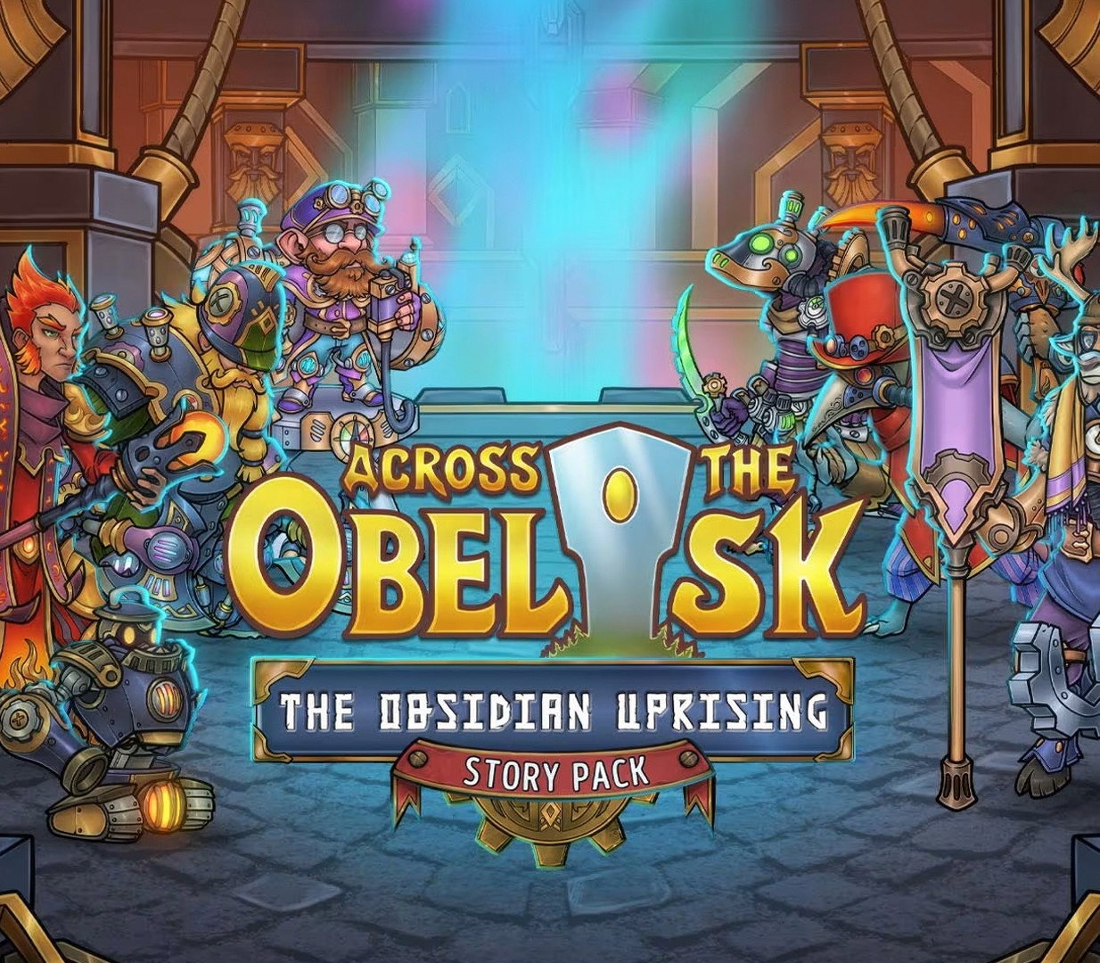 Across the Obelisk - The Obsidian Uprising DLC PC Steam Ключ