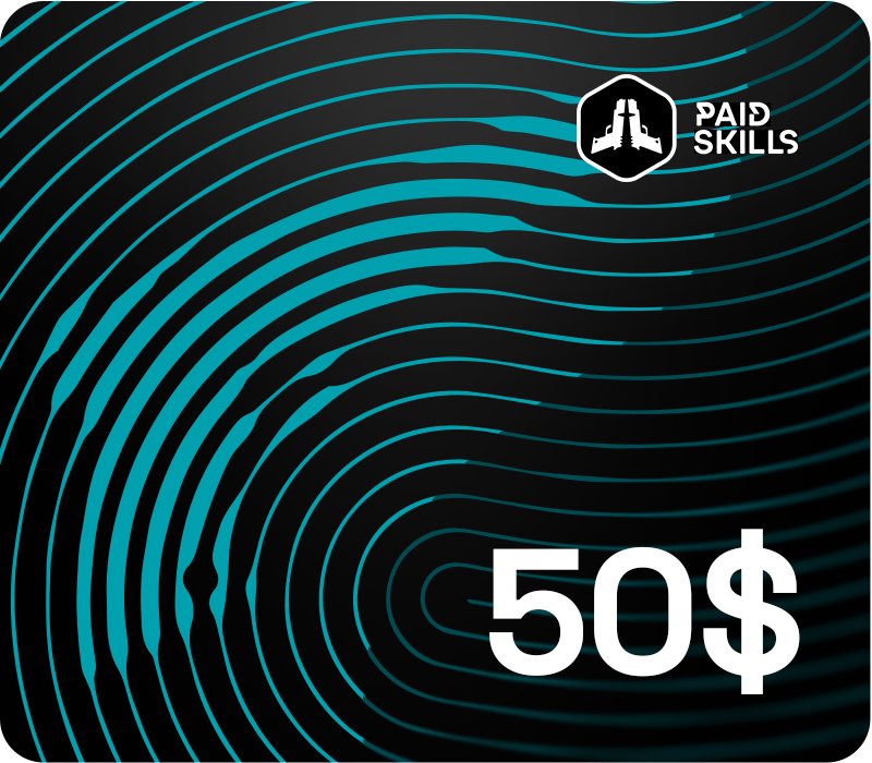 PaidSkills $50 Подарочная карта