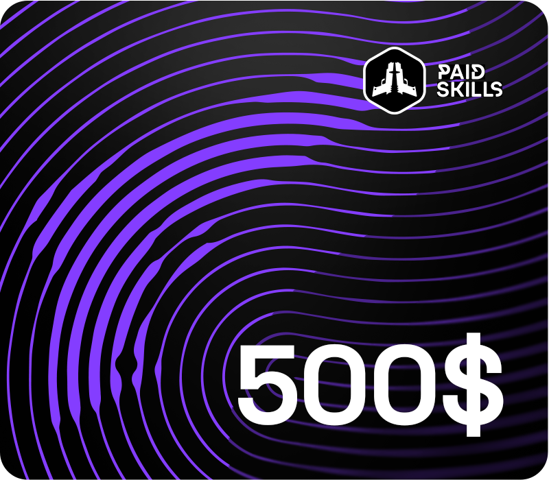 PaidSkills $500 Подарочная карта