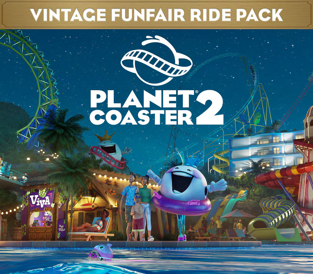 Planet Coaster 2 - Vintage Funfair Ride Pack DLC EU PC Steam Ключ