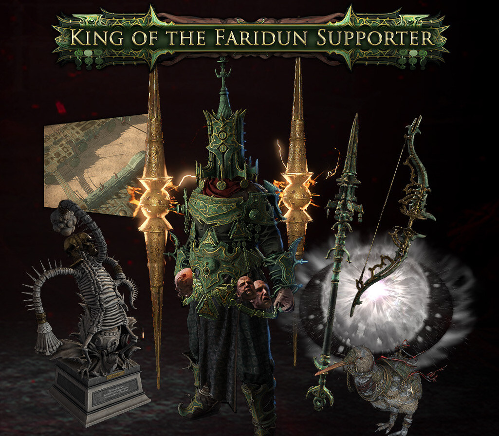 Path of Exile 2 - King of the Faridun Supporter Pack PC Steam Аккаунт