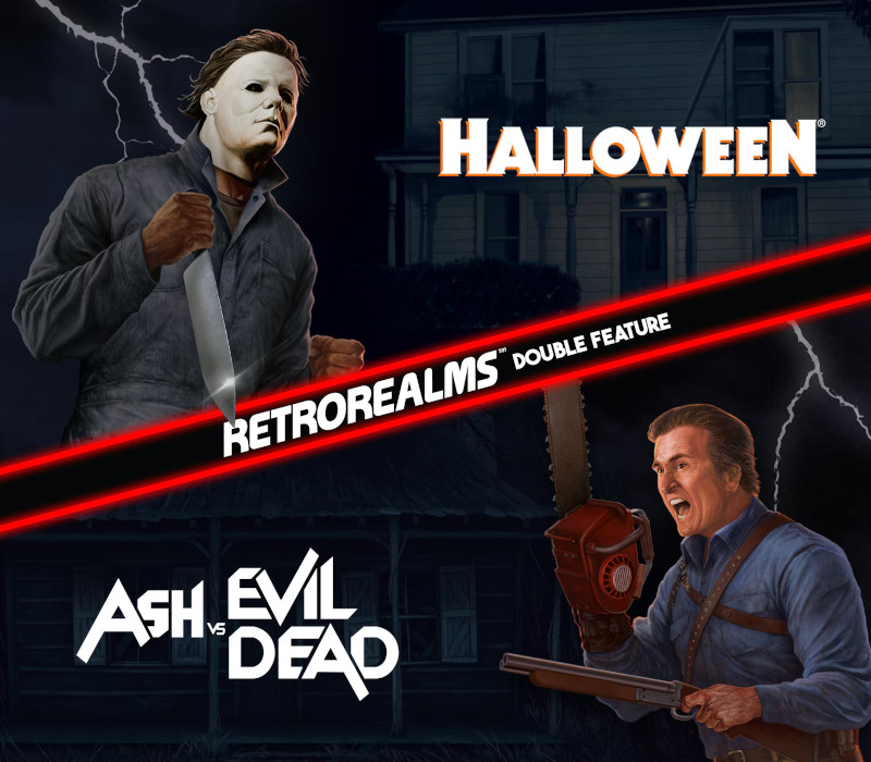 RetroRealms Double Feature: Halloween + Ash vs Evil Dead PC Steam Ключ