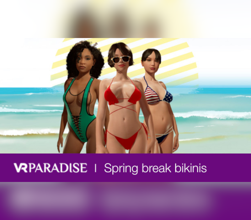 VR Paradise - Outfits Pack - Spring Break Bikinis DLC PC Steam Ключ