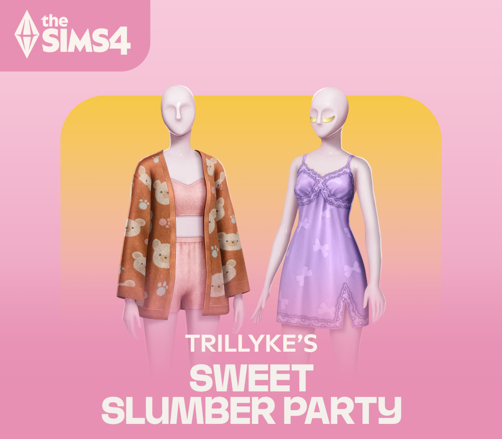 The Sims 4 - Sweet Slumber Party Kit DLC EU PC EA App Ключ