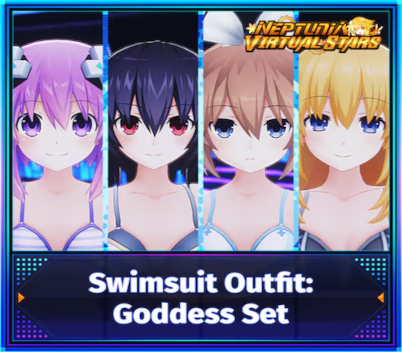 Neptunia Virtual Stars - Swimsuit Outfit: Goddess Set DLC EU PC Steam Ключ