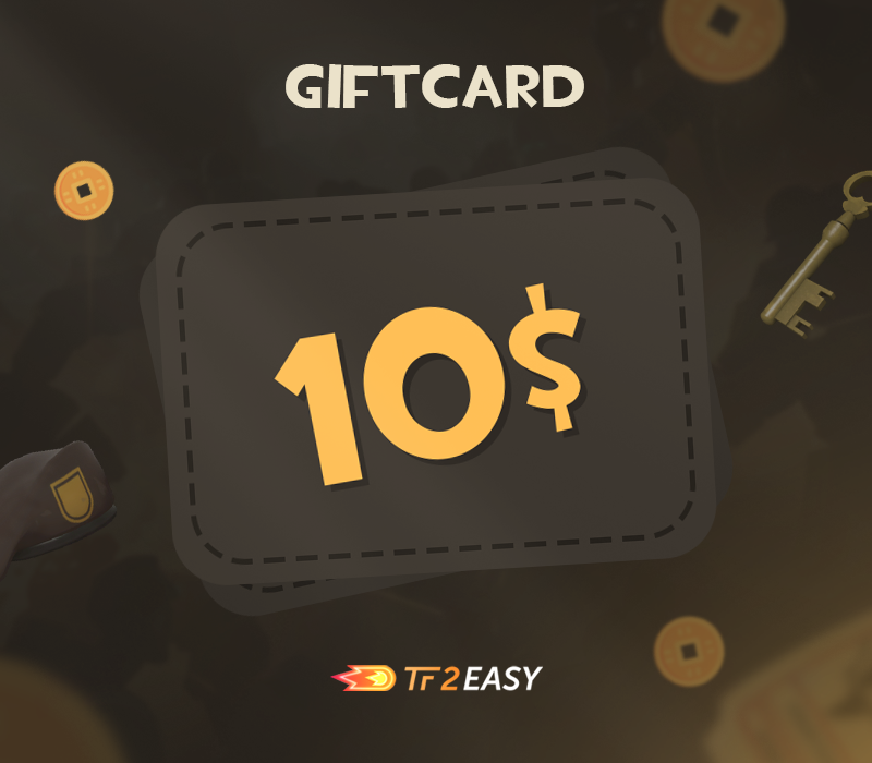 TF2Easy $10 Coins Подарочная карта