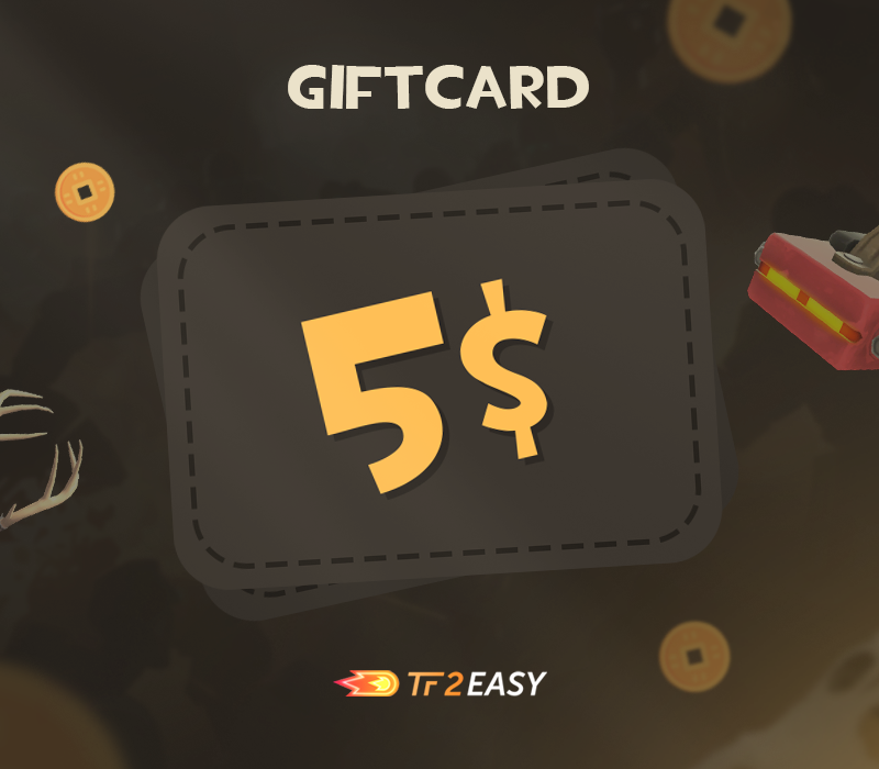TF2Easy $5 Coins Подарочная карта