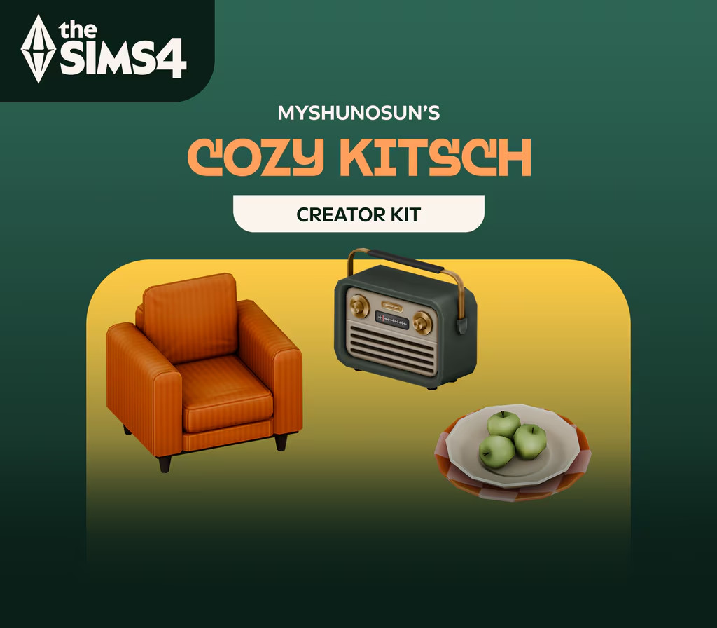 The Sims 4 - Cozy Kitsch Kit DLC PC EA App CD Key