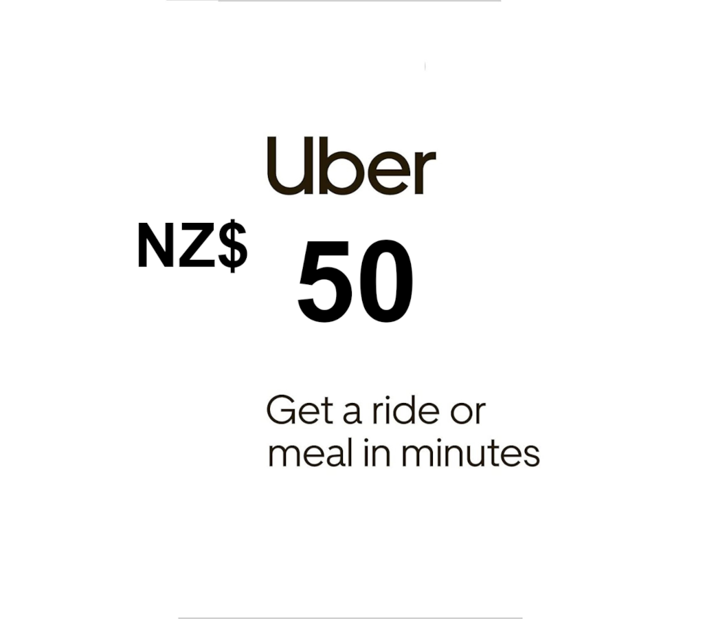 Uber NZD 50 Подарочная карта NZ