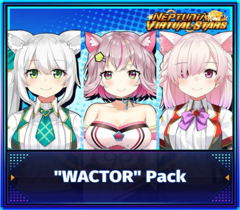 Neptunia Virtual Stars - WACTOR Pack DLC EU PC Steam Ключ