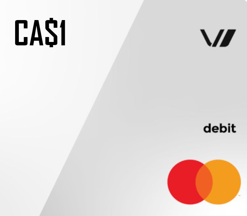 Prepaid Mastercard CAD 1 Подарочная карта Global