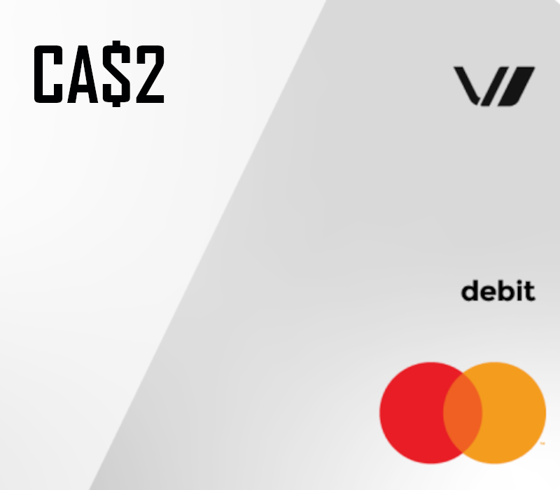 Prepaid Mastercard CAD 2 Подарочная карта Global