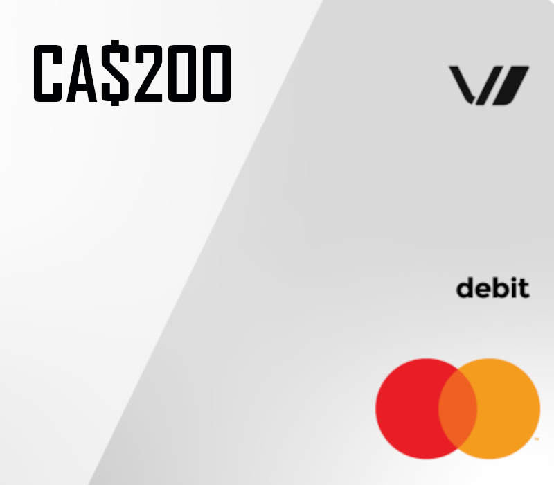 Prepaid Mastercard CAD 200 Подарочная карта Global