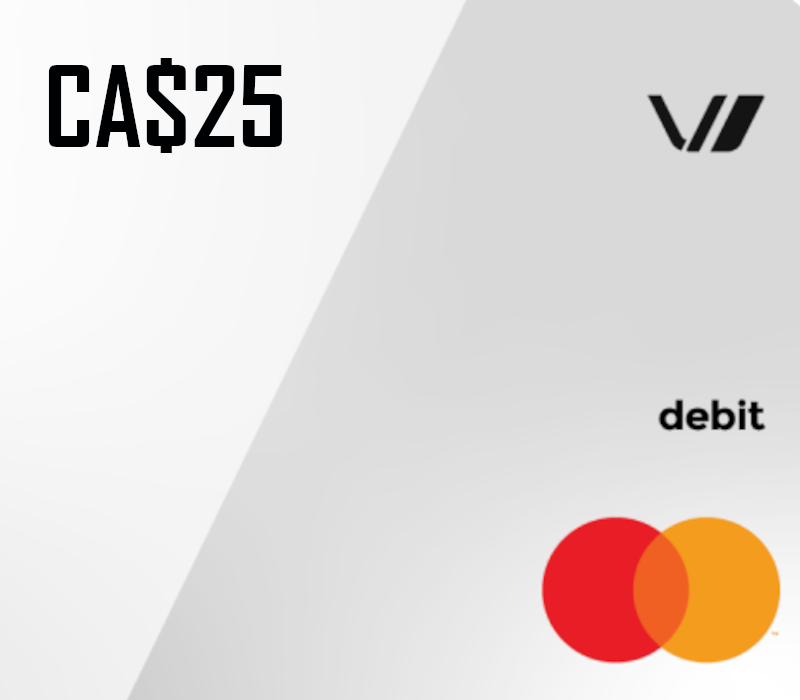 Prepaid Mastercard CAD 25 Подарочная карта Global