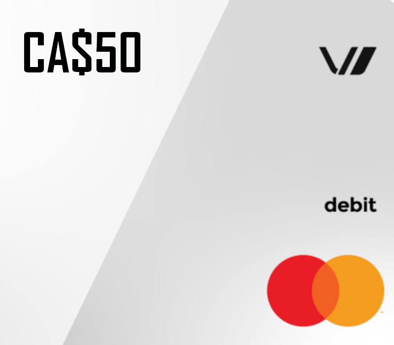 Prepaid Mastercard CAD 50 Подарочная карта Global