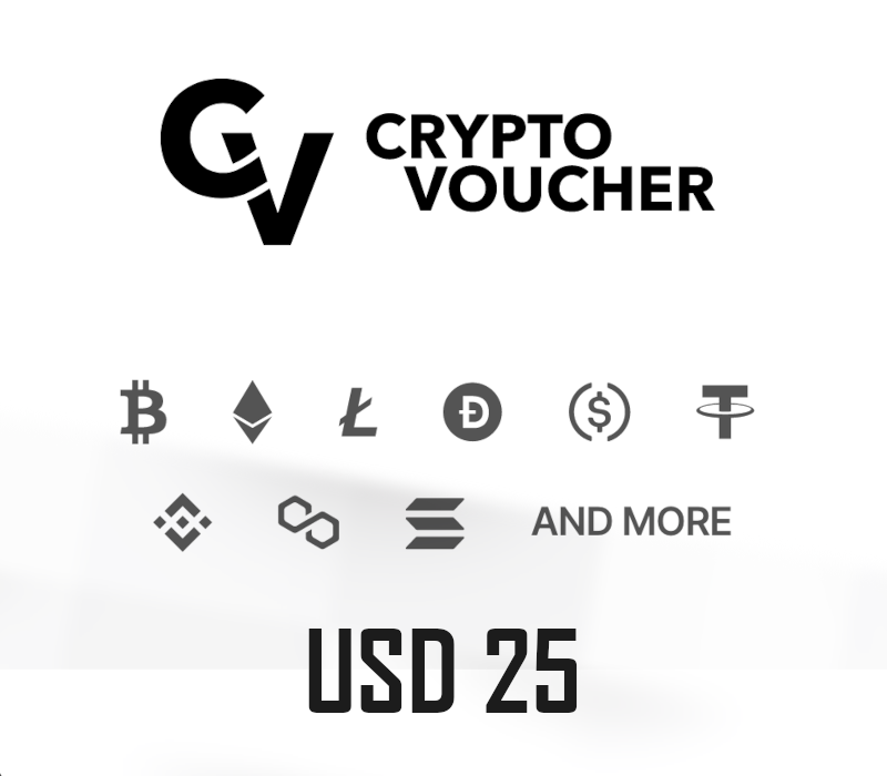 CRYPTO VOUCHER USD 25 Key US