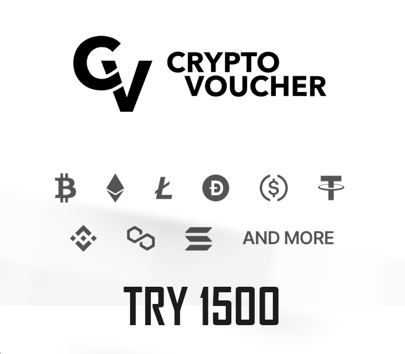 CRYPTO VOUCHER TRY 1500 Подарочная карта