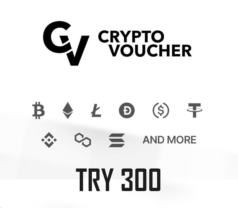 CRYPTO VOUCHER TRY 300 Подарочная карта