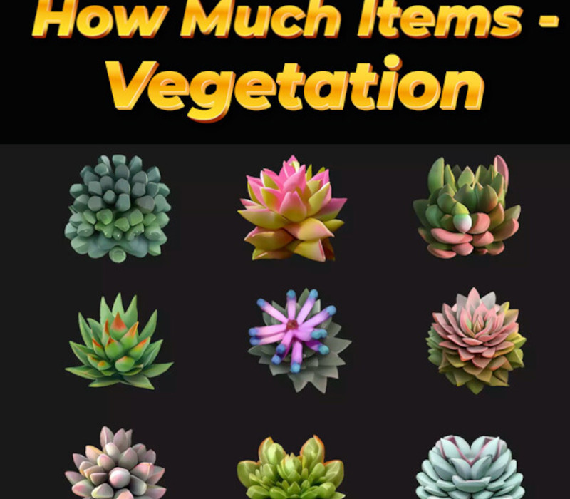 How Much Items - Vegetation PC Steam Ключ