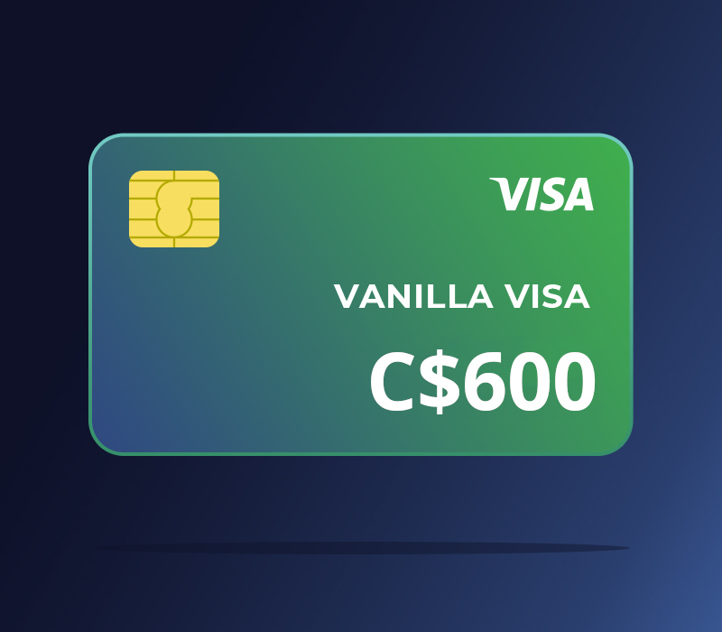 Vanilla VISA CAD 600 CA