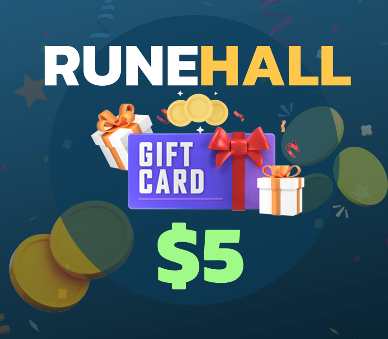 RuneHall $5 Подарочная карта