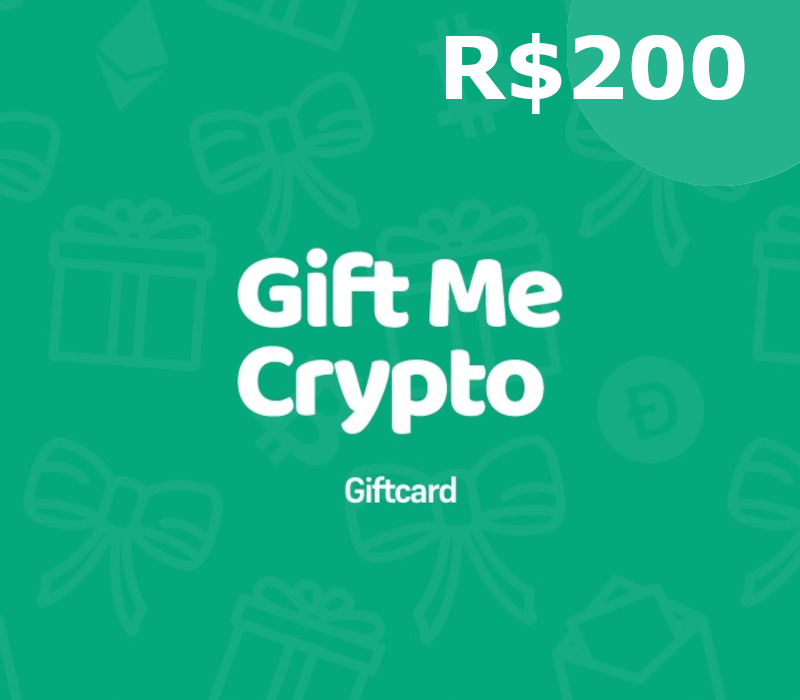 Gift Me Crypto BRL 200 Подарочная карта