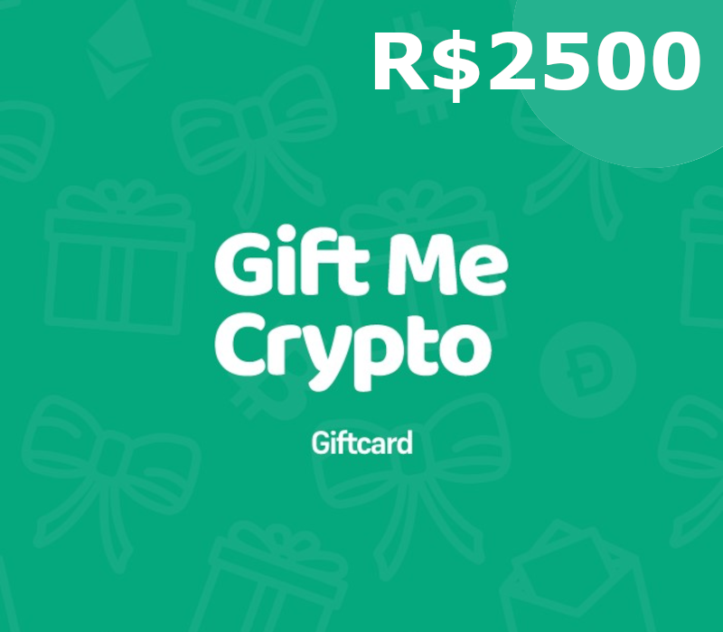 Gift Me Crypto BRL 2500 Подарочная карта