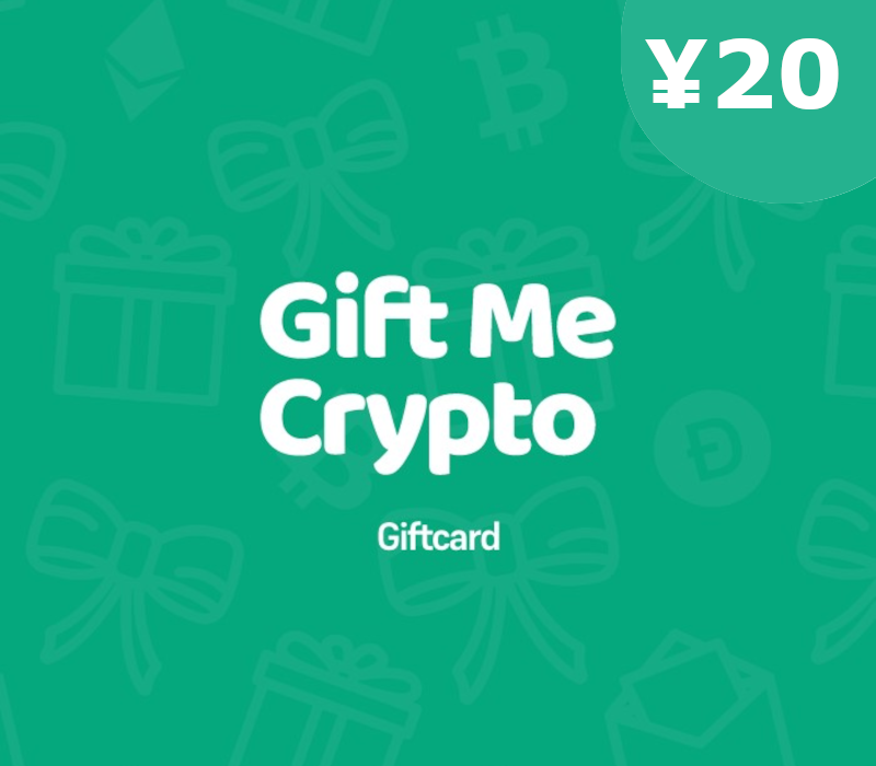 Gift Me Crypto CNY 20 Подарочная карта