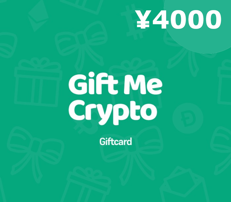 Gift Me Crypto CNY 4000 Подарочная карта