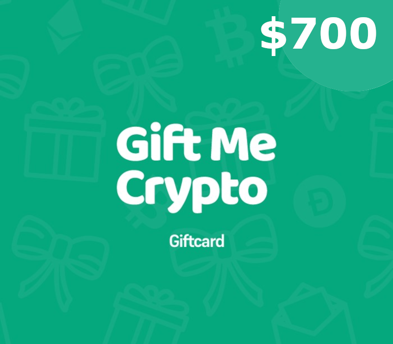 Gift Me Crypto $700 Подарочная карта