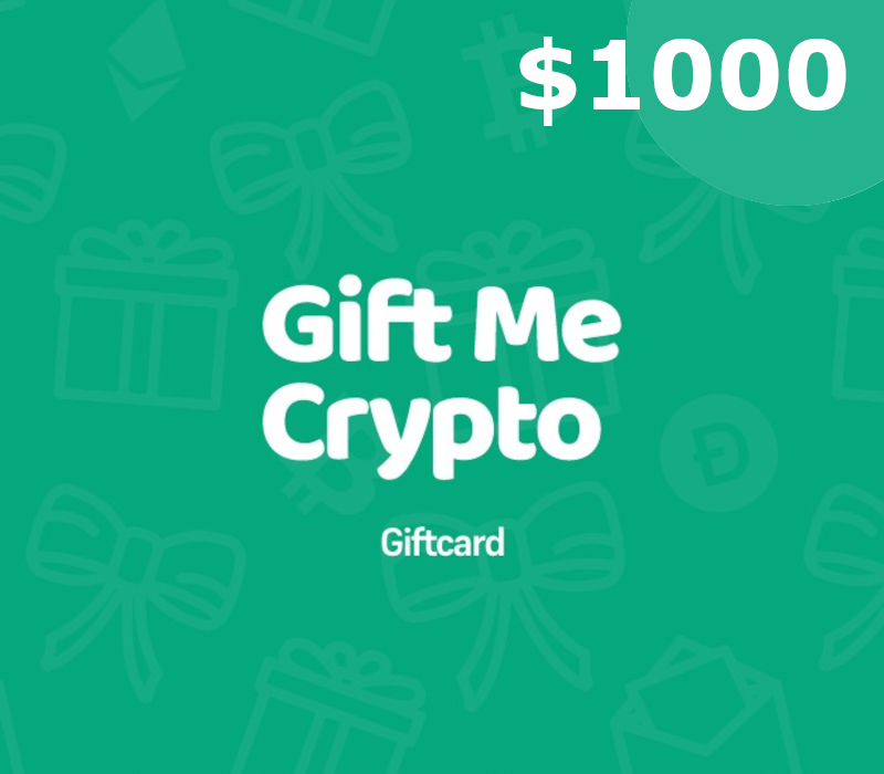 Gift Me Crypto $1000 Подарочная карта