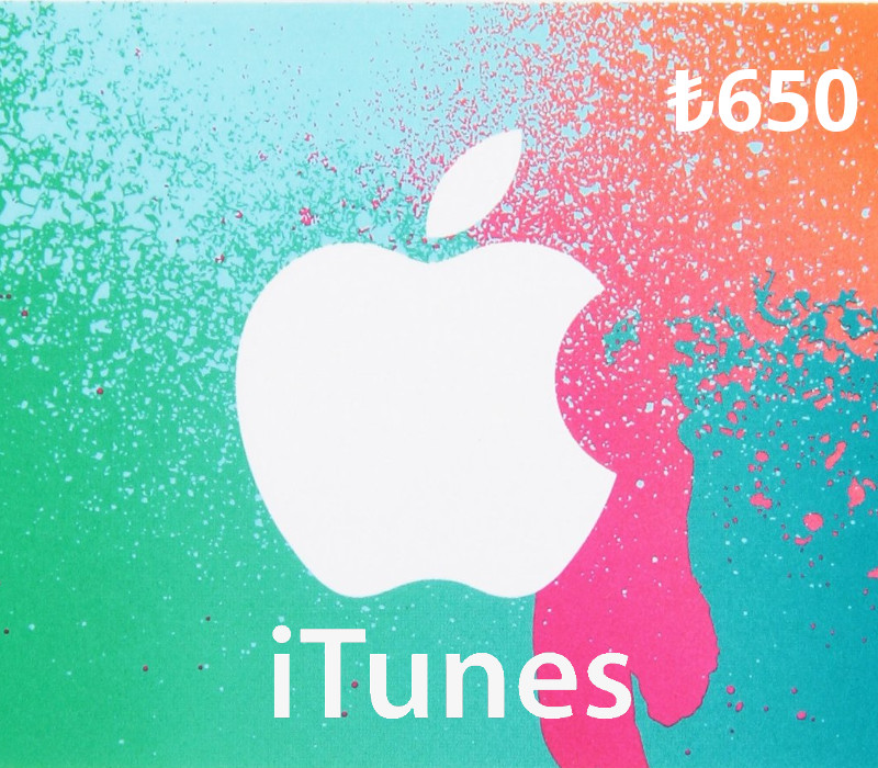 iTunes ₺650 TR Карта