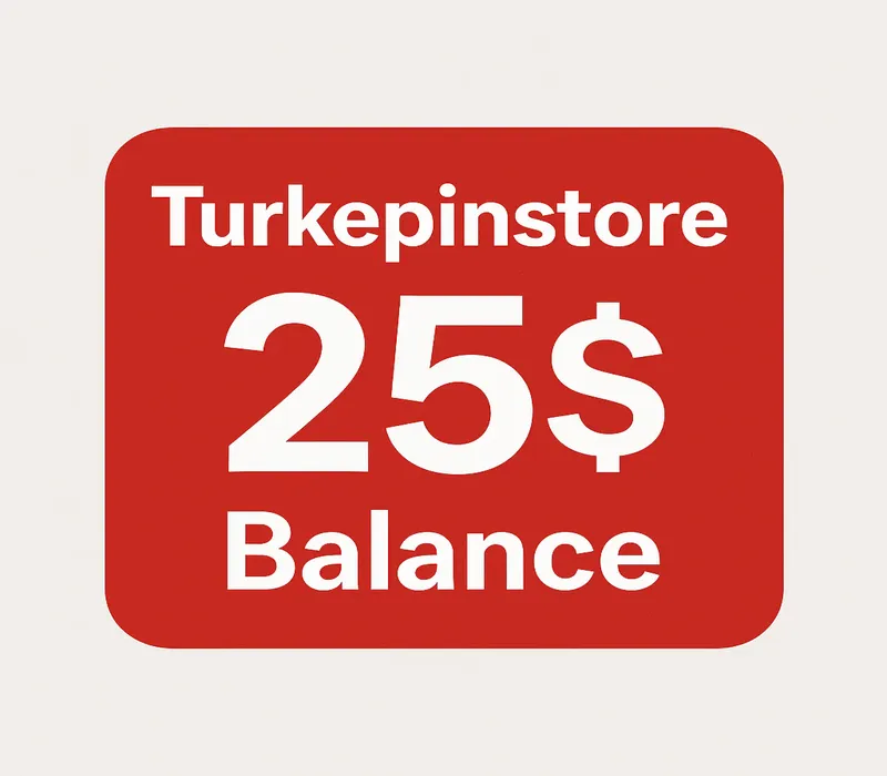 Turkepinstore USD 25 Gift Карта