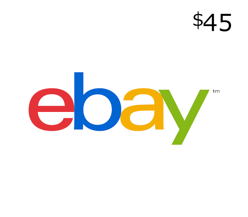 eBay $45 Подарочная карта US