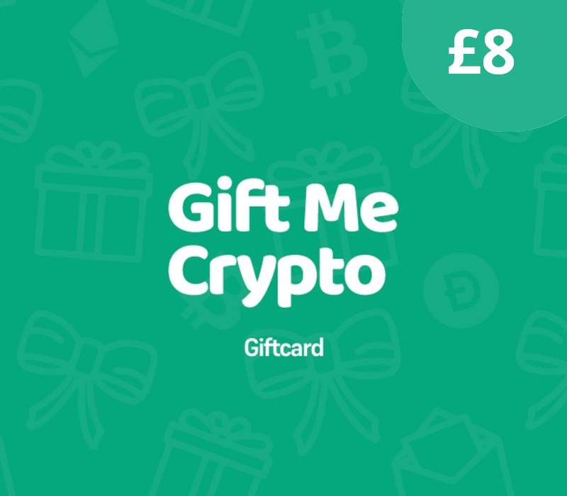 Gift Me Crypto £8 Подарочная карта Global
