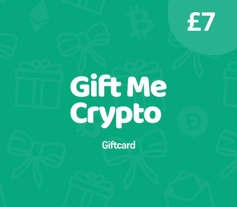 Gift Me Crypto £7 Подарочная карта Global