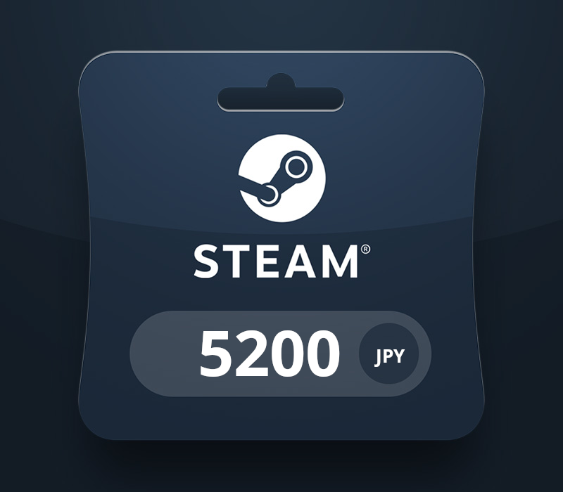 Steam Подарок Карта JPY 5200 JP Код активации