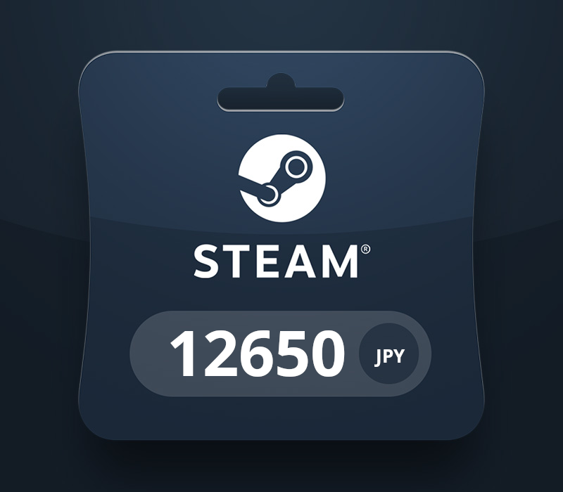 Steam Подарок Карта JPY 12650 JP Код активации