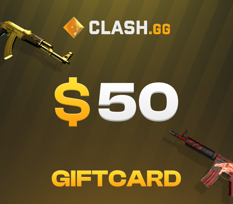 Clash.gg 50 USD Подарочная карта