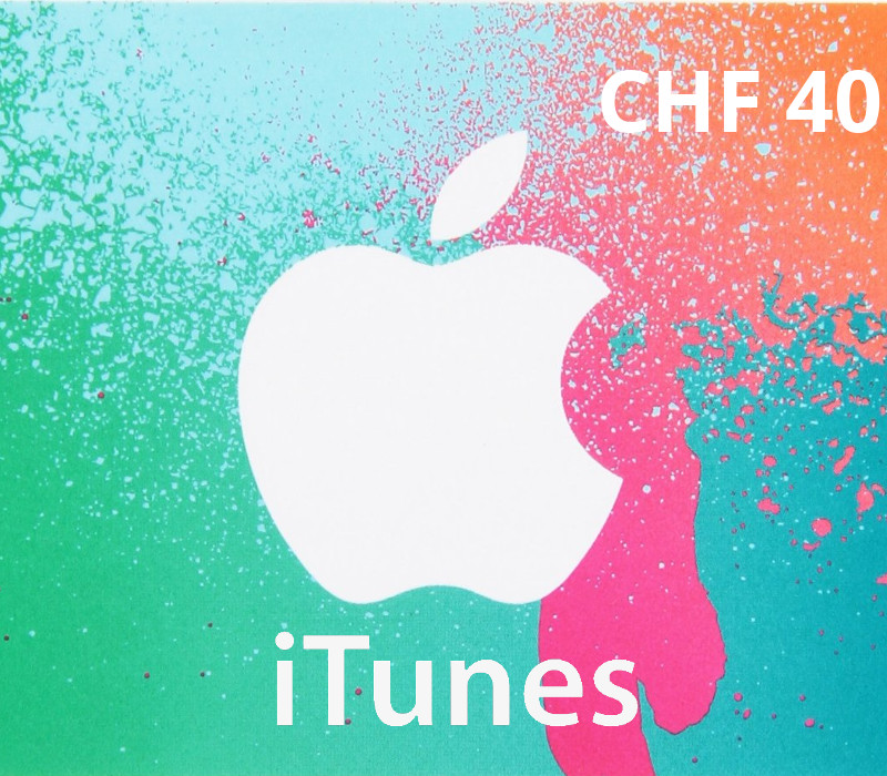 iTunes 40 CHF CH Карта