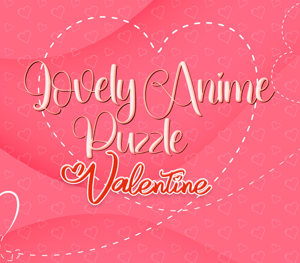 Lovely Anime Puzzle: Valentine PC Steam Ключ