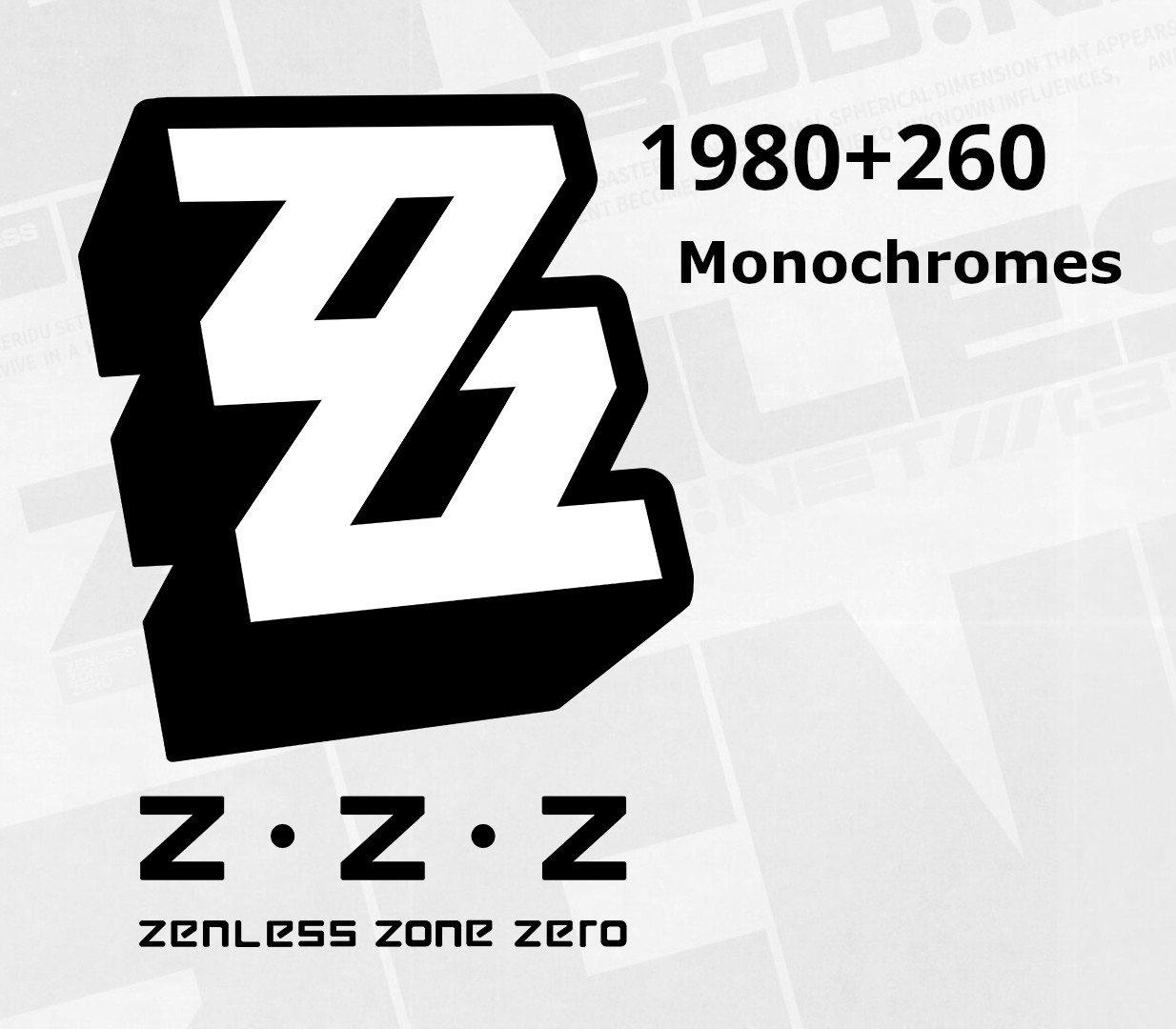 Zenless Zone Zero - 1980+260 Monochromes GalaxyLink Voucher