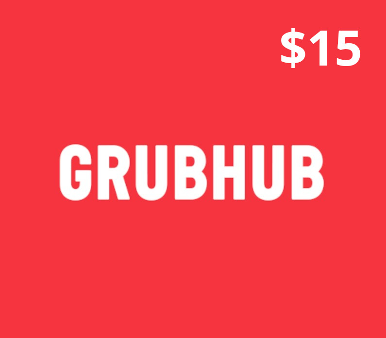 Grubhub USD 15 Подарочная карта US