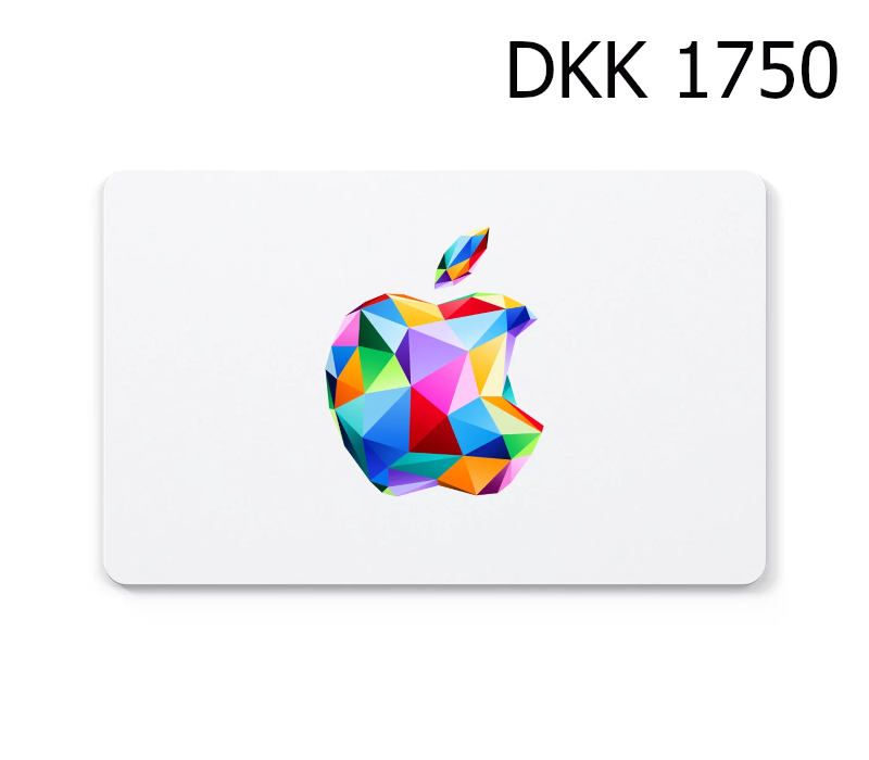 Apple 1750 DKK Подарочная карта DK